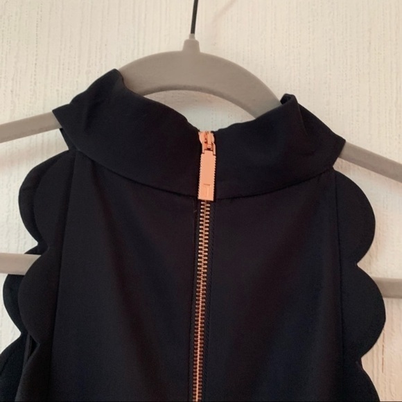 Ted Baker Dress Eurela Scalloped Floral - Picture 7 of 12